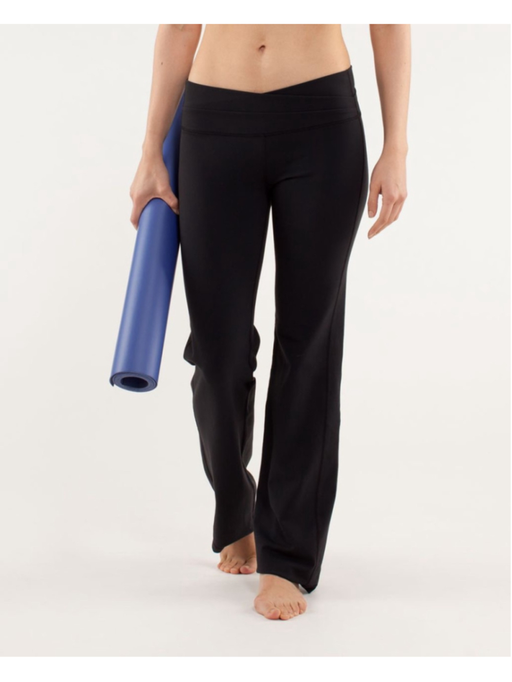 LULULEMON Astro Luon Black Pants, Athletic Gymwear, Sz 6